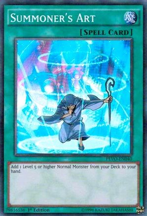 Summoner's Art (PEVO-EN040) - Pendulum Evolution 1st Edition - Premium Yugioh Single from Konami - Just $0.55! Shop now at Game Crave Tournament Store