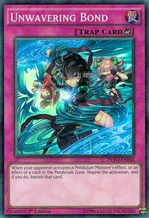 Unwavering Bond (PEVO-EN043) - Pendulum Evolution 1st Edition - Premium Yugioh Single from Konami - Just $0.25! Shop now at Game Crave Tournament Store