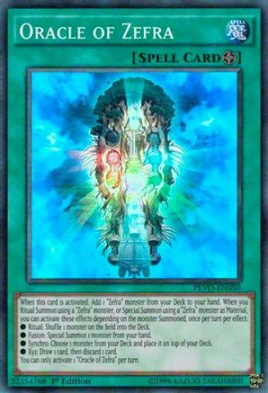 Oracle of Zefra (PEVO-EN050) - Pendulum Evolution 1st Edition - Premium Yugioh Single from Konami - Just $0.25! Shop now at Game Crave Tournament Store