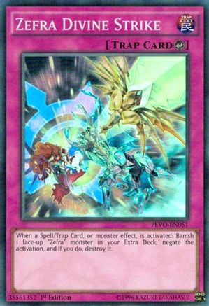 Zefra Divine Strike (PEVO-EN051) - Pendulum Evolution 1st Edition - Premium Yugioh Single from Konami - Just $0.26! Shop now at Game Crave Tournament Store