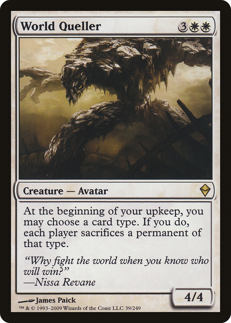 World Queller (ZEN-039) - Zendikar - Premium MTG Single from Wizards of the Coast - Just $0.08! Shop now at Game Crave Tournament Store