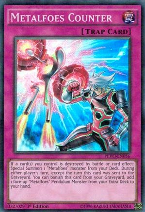 Metalfoes Counter (PEVO-EN056) - Pendulum Evolution 1st Edition - Premium Yugioh Single from Konami - Just $0.23! Shop now at Game Crave Tournament Store