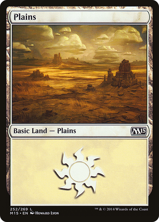Plains (M15-252) - Magic 2015 - Premium MTG Single from Wizards of the Coast - Just $0.08! Shop now at Game Crave Tournament Store
