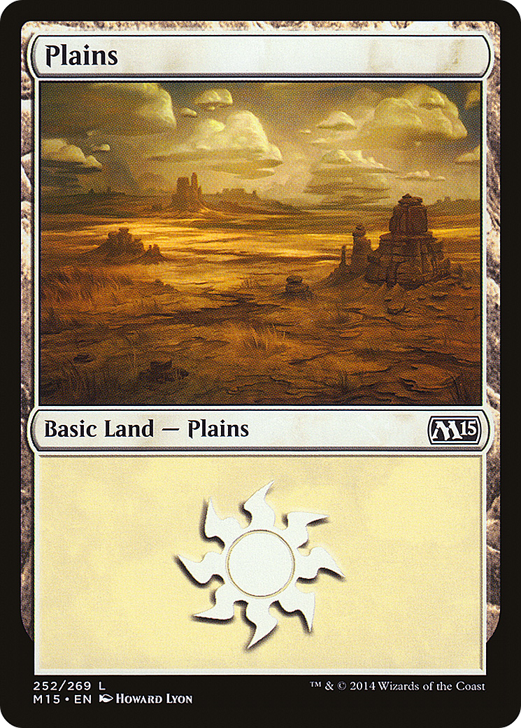 Plains (M15-252) - Magic 2015 Foil - Premium MTG Single from Wizards of the Coast - Just $0.18! Shop now at Game Crave Tournament Store