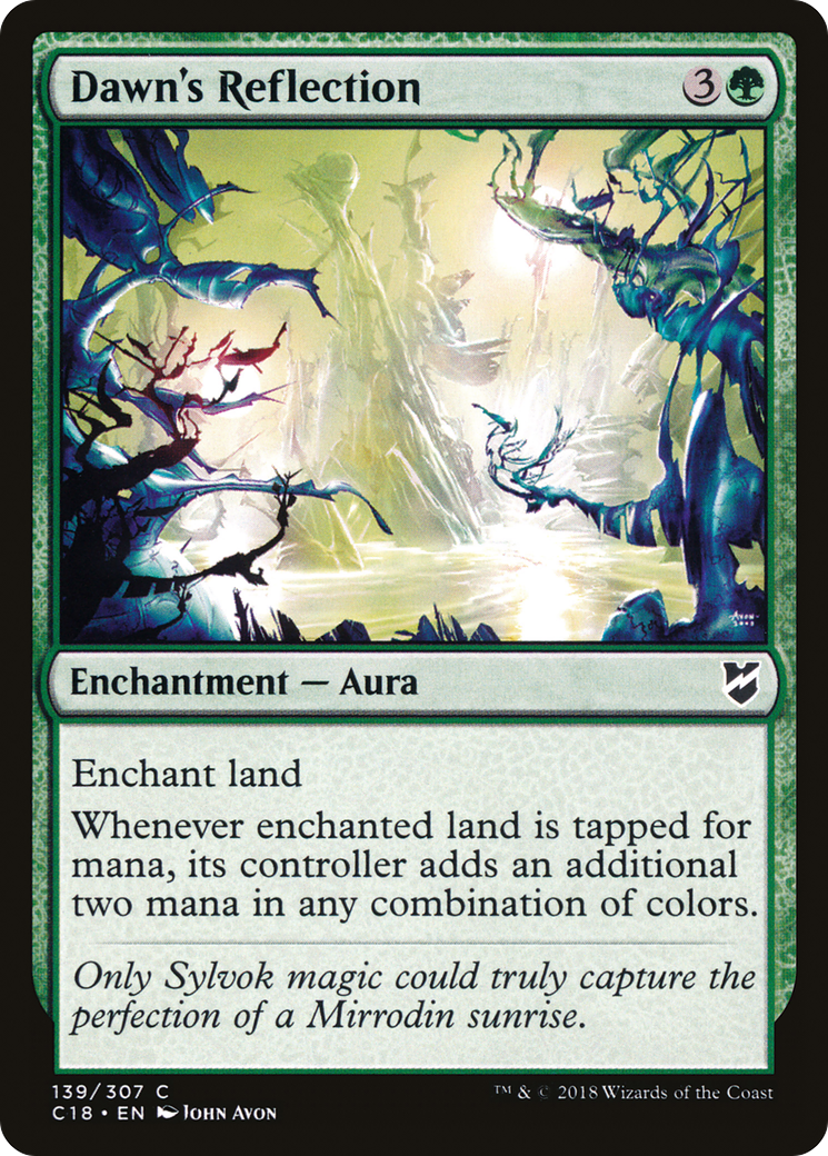 Dawn's Reflection (C18-139) - Commander 2018 - Premium MTG Single from Wizards of the Coast - Just $0.08! Shop now at Game Crave Tournament Store