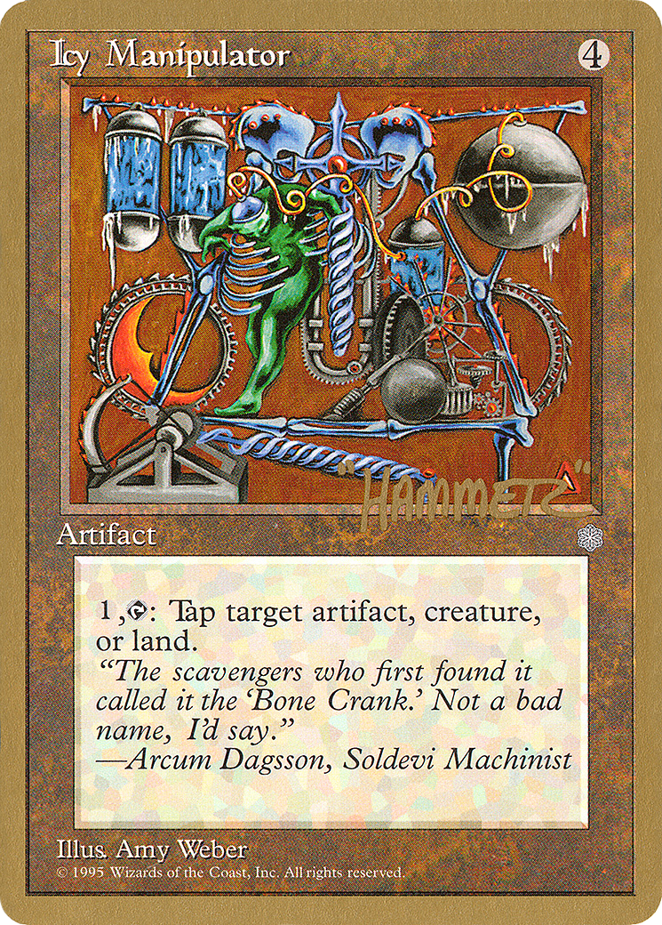Icy Manipulator (PTC-SHR322) - Pro Tour Collector Set - Premium MTG Single from Wizards of the Coast - Just $0.08! Shop now at Game Crave Tournament Store