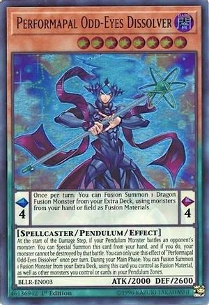 Performapal Odd-Eyes Dissolver (BLLR-EN003) - Battles of Legend: Light's Revenge 1st Edition - Premium Yugioh Single from Konami - Just $0.45! Shop now at Game Crave Tournament Store