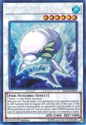 White Aura Dolphin (BLLR-EN019) - Battles of Legend: Light's Revenge 1st Edition - Premium Yugioh Single from Konami - Just $0.38! Shop now at Game Crave Tournament Store