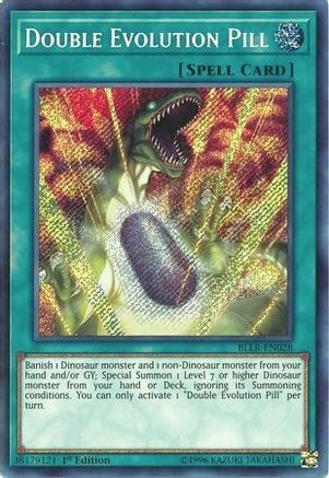Double Evolution Pill (BLLR-EN028) - Battles of Legend: Light's Revenge 1st Edition - Premium Yugioh Single from Konami - Just $0.93! Shop now at Game Crave Tournament Store