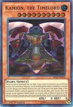 Kamion, the Timelord (BLLR-EN034) - Battles of Legend: Light's Revenge 1st Edition - Premium Yugioh Single from Konami - Just $0.25! Shop now at Game Crave Tournament Store