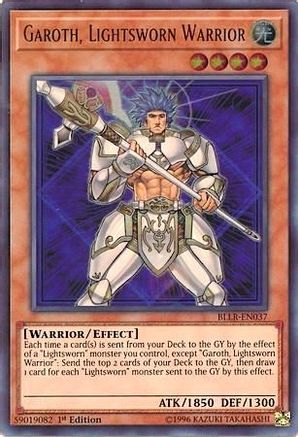 Garoth, Lightsworn Warrior (BLLR-EN037) - Battles of Legend: Light's Revenge 1st Edition - Premium Yugioh Single from Konami - Just $0.26! Shop now at Game Crave Tournament Store