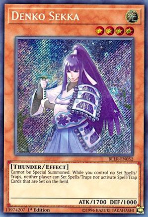 Denko Sekka (BLLR-EN052) - Battles of Legend: Light's Revenge 1st Edition - Premium Yugioh Single from Konami - Just $0.86! Shop now at Game Crave Tournament Store