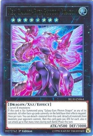 Neo Galaxy-Eyes Photon Dragon (BLLR-EN064) - Battles of Legend: Light's Revenge 1st Edition - Premium Yugioh Single from Konami - Just $1.03! Shop now at Game Crave Tournament Store