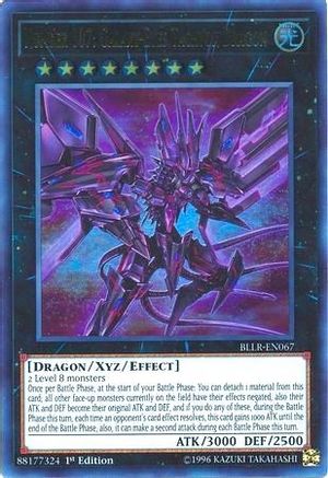 Number 107: Galaxy-Eyes Tachyon Dragon (BLLR-EN067) - Battles of Legend: Light's Revenge 1st Edition - Premium Yugioh Single from Konami - Just $3.71! Shop now at Game Crave Tournament Store