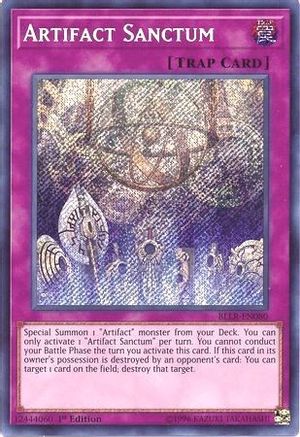 Artifact Sanctum (BLLR-EN080) - Battles of Legend: Light's Revenge 1st Edition - Premium Yugioh Single from Konami - Just $1.76! Shop now at Game Crave Tournament Store