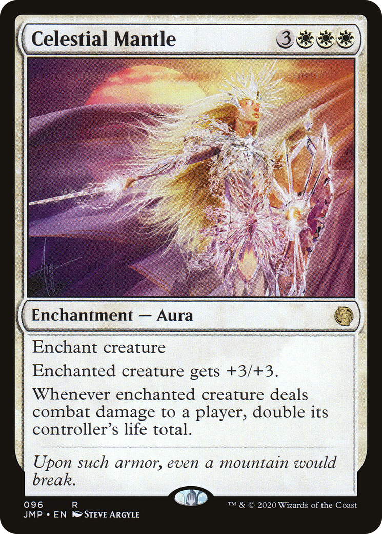 Celestial Mantle (JMP-096) - Jumpstart - Premium MTG Single from Wizards of the Coast - Just $0.81! Shop now at Game Crave Tournament Store