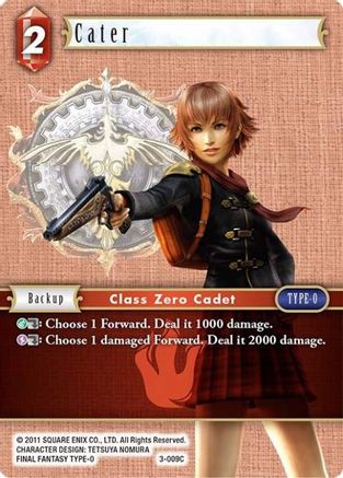 Cater (OPUS III) - Premium Final Fantasy Single from Opus III - Just $0.25! Shop now at Game Crave Tournament Store