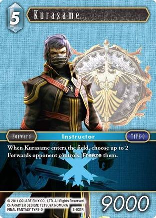 Kurasame (OPUS III) - Premium Final Fantasy Single from Opus III - Just $0.25! Shop now at Game Crave Tournament Store