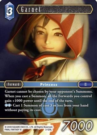 Garnet (OPUS III) Foil - Premium Final Fantasy Single from Opus III - Just $0.98! Shop now at Game Crave Tournament Store