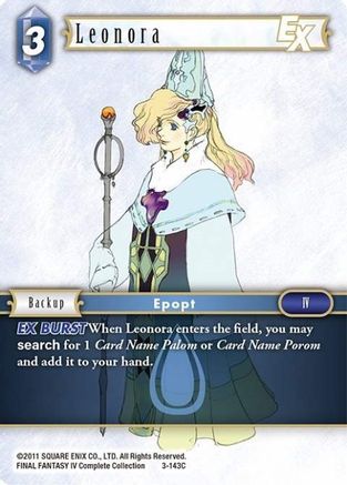Leonora EX (OPUS III) Foil - Premium Final Fantasy Single from Opus III - Just $2.56! Shop now at Game Crave Tournament Store