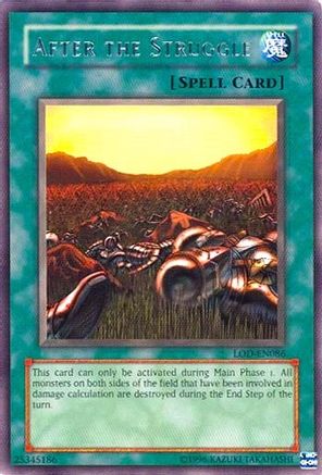 After the Struggle (LOD-EN086) - Legacy of Darkness (Worldwide English) Unlimited - Premium Yugioh Single from Konami - Just $1.19! Shop now at Game Crave Tournament Store