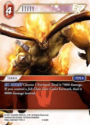 Ifrit EX (OPUS III) Foil - Premium Final Fantasy Single from Opus III - Just $0.47! Shop now at Game Crave Tournament Store