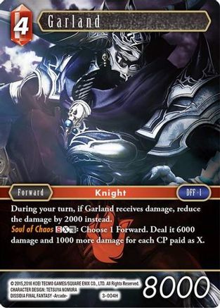 Garland (OPUS III) - Premium Final Fantasy Single from Opus III - Just $0.25! Shop now at Game Crave Tournament Store