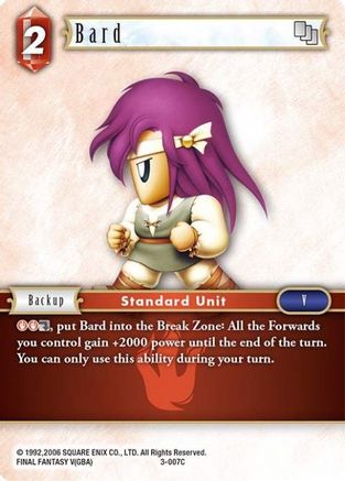 Bard (OPUS III) - Premium Final Fantasy Single from Opus III - Just $0.25! Shop now at Game Crave Tournament Store