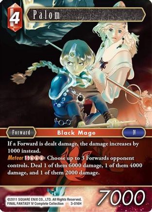 Palom (OPUS III) Foil - Premium Final Fantasy Single from Opus III - Just $0.48! Shop now at Game Crave Tournament Store