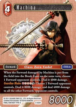 Machina (OPUS III) Foil - Premium Final Fantasy Single from Opus III - Just $0.29! Shop now at Game Crave Tournament Store