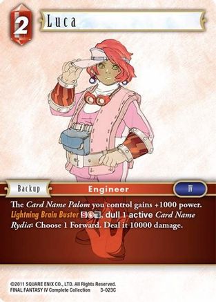 Luca (OPUS III) Foil - Premium Final Fantasy Single from Opus III - Just $0.27! Shop now at Game Crave Tournament Store