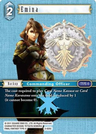 Emina (OPUS III) Foil - Premium Final Fantasy Single from Opus III - Just $0.44! Shop now at Game Crave Tournament Store