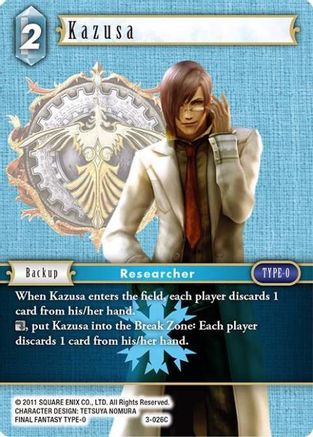Kazusa (OPUS III) - Premium Final Fantasy Single from Opus III - Just $0.25! Shop now at Game Crave Tournament Store
