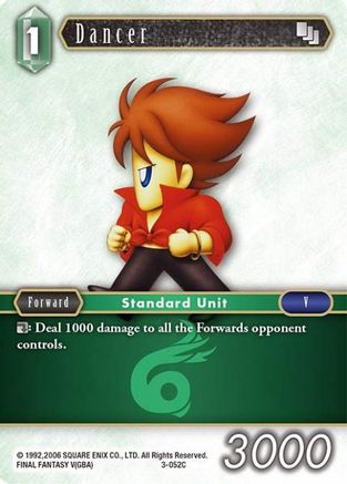 Dancer (3-052C) (OPUS III) Foil - Premium Final Fantasy Single from Opus III - Just $0.28! Shop now at Game Crave Tournament Store