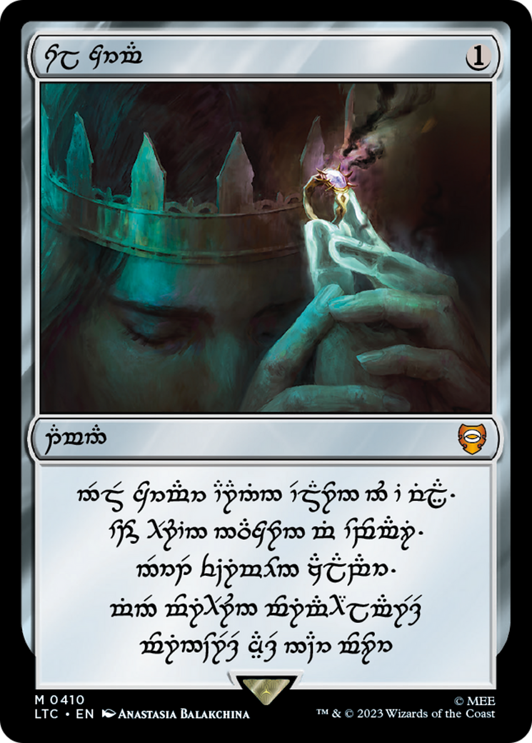 Sol Ring (LTC-410) - Tales of Middle-earth Commander - Premium MTG Single from Wizards of the Coast - Just $76.65! Shop now at Game Crave Tournament Store