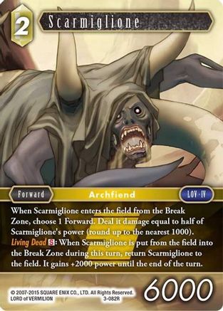 Scarmiglione (OPUS III) Foil - Premium Final Fantasy Single from Opus III - Just $0.26! Shop now at Game Crave Tournament Store