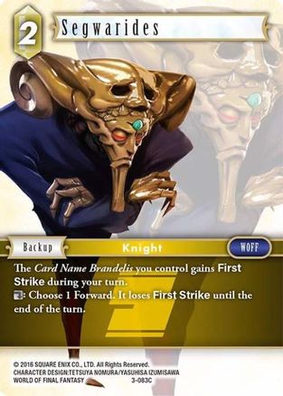Segwarides (OPUS III) Foil - Premium Final Fantasy Single from Opus III - Just $0.28! Shop now at Game Crave Tournament Store