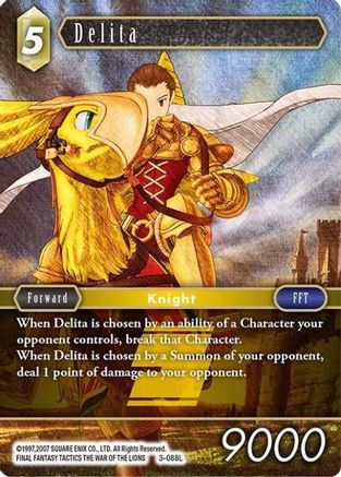 Delita (OPUS III) Foil - Premium Final Fantasy Single from Opus III - Just $5.17! Shop now at Game Crave Tournament Store