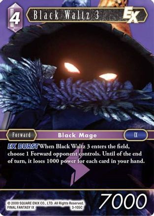 Black Waltz 3 EX (OPUS III) - Premium Final Fantasy Single from Opus III - Just $0.25! Shop now at Game Crave Tournament Store