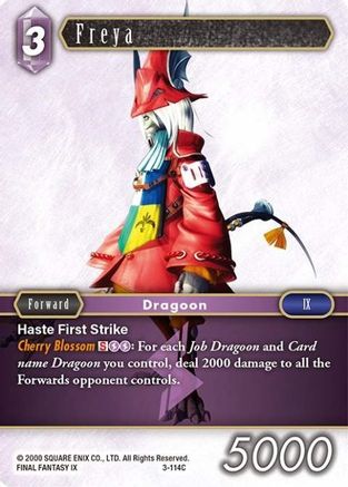 Freya (OPUS III) Foil - Premium Final Fantasy Single from Opus III - Just $5.83! Shop now at Game Crave Tournament Store