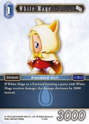 White Mage (OPUS III) - Premium Final Fantasy Single from Opus III - Just $0.25! Shop now at Game Crave Tournament Store