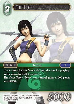 Yuffie (OPUS III) - Premium Final Fantasy Single from Opus III - Just $0.25! Shop now at Game Crave Tournament Store
