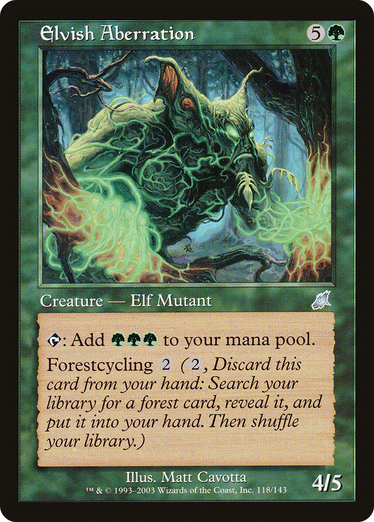 Elvish Aberration (SCG-118) - Scourge Foil - Premium MTG Single from Wizards of the Coast - Just $0.79! Shop now at Game Crave Tournament Store