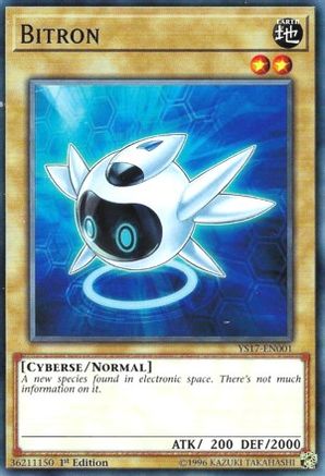 Bitron (YS17-EN001) - Starter Deck: Link Strike 1st Edition - Premium Yugioh Single from Konami - Just $0.08! Shop now at Game Crave Tournament Store