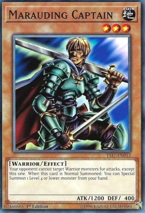 Marauding Captain (YS17-EN012) - Starter Deck: Link Strike 1st Edition - Premium Yugioh Single from Konami - Just $0.26! Shop now at Game Crave Tournament Store