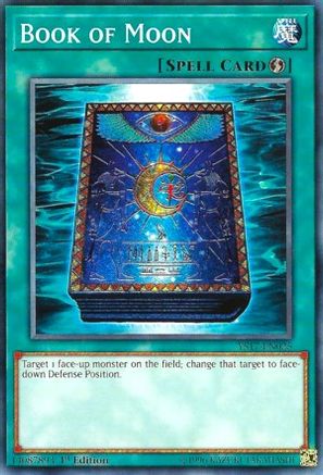 Book of Moon (YS17-EN025) - Starter Deck: Link Strike 1st Edition - Premium Yugioh Single from Konami - Just $0.25! Shop now at Game Crave Tournament Store