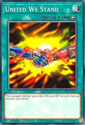 United We Stand (YS17-EN027) - Starter Deck: Link Strike 1st Edition - Premium Yugioh Single from Konami - Just $0.12! Shop now at Game Crave Tournament Store