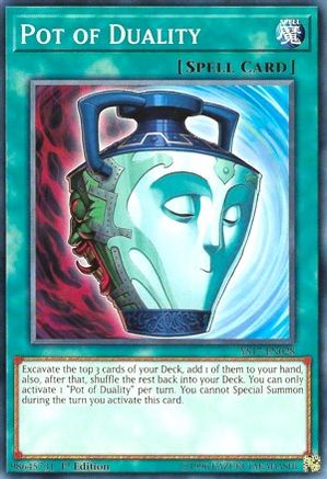 Pot of Duality (YS17-EN028) - Starter Deck: Link Strike 1st Edition - Premium Yugioh Single from Konami - Just $0.26! Shop now at Game Crave Tournament Store