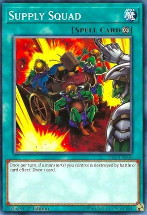 Supply Squad (YS17-EN030) - Starter Deck: Link Strike 1st Edition - Premium Yugioh Single from Konami - Just $0.08! Shop now at Game Crave Tournament Store