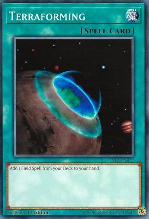 Terraforming (YS17-EN031) - Starter Deck: Link Strike 1st Edition - Premium Yugioh Single from Konami - Just $0.25! Shop now at Game Crave Tournament Store